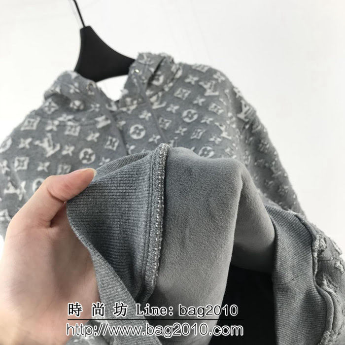 LV路易威登 18ss秋冬新款 加厚絲絨衛衣 保暖舒適 情侶款 ydi1961